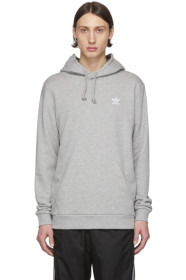 adidas Originals - Grey Trefoil Essentials Hoodie