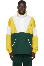 adidas Originals - Yellow Colorblock Track Jacket