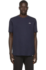 adidas Originals - Navy Superstar Embroidered T-Shirt