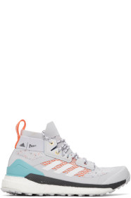 adidas Originals - 灰色 Parley 联名 Terrex Free Hiker 高帮运动鞋