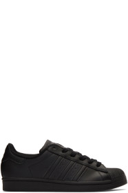 adidas Originals - 黑色 Superstar 运动鞋