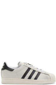 adidas Originals - Baskets blanches et noires Superstar