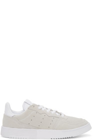adidas Originals - 灰色 Supercourt 运动鞋