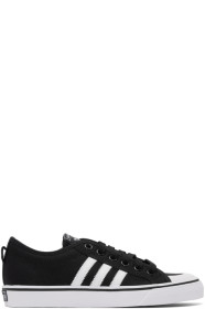 adidas Originals - 黑色 Nizza 运动鞋
