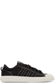 adidas Originals - 黑色 & 白色 Nizza RF 运动鞋