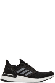 adidas Originals - 黑色 & 白色 UltraBoost 20 运动鞋