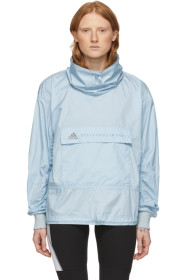 adidas by Stella McCartney - 蓝色 Running Tech 套头衫
