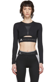 adidas by Stella McCartney - 黑色 Training 长袖上装