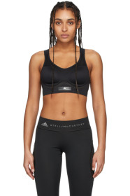 adidas by Stella McCartney - 黑色 Stronger For It 运动文胸