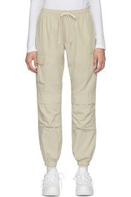 John Elliott - Pantalon en coton beige Himalayan