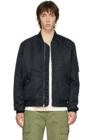 John Elliott - Blouson aviateur noir Bogota II