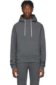 John Elliott - Grey Kake Mock 2 Hoodie