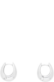 Tom Wood - Silver Ice Hoop S Earrings