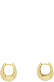 Tom Wood - Gold Ice Hoop S Earrings