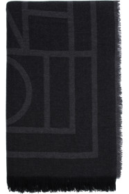 Totême - Black Cashmere Como Scarf