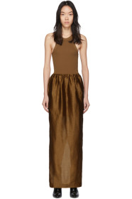 Totême - Brown Nonza Dress