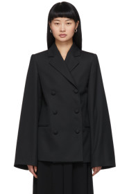 Totême - Black Matera Cinch Blazer