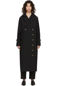 Totême - Trench noir Pisa
