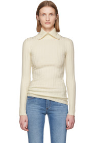 Totême - Pull blanc cassé Aviles