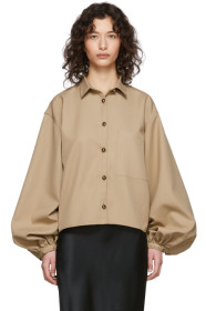 Totême - Chemise beige Novale
