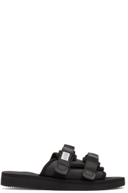 Suicoke - Black MOTO-Cab Sandals