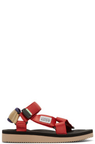 Suicoke - Red DEPA-Cab Sandals