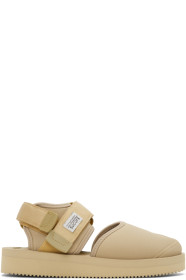 Suicoke - Beige Bita-V Sandals