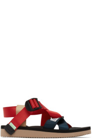 Suicoke - Sandales rouges Chin2-CAB