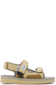 Suicoke - Sandales beiges et grises Was-V