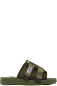 Suicoke - Sandales vertes Kaw-CAB