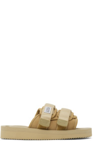 Suicoke - Sandales beiges Moto-VS