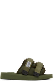 Suicoke - Sandales vertes Moto-CAB