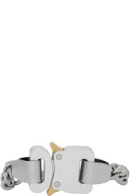 1017 ALYX 9SM - Silver Buckle ID Bracelet