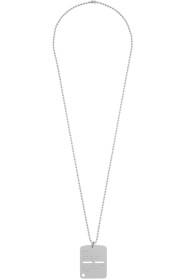 1017 ALYX 9SM - Silver Military Tag Necklace