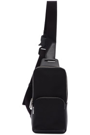 1017 ALYX 9SM - Sac à bandoulière en satin noir