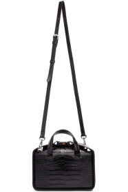 1017 ALYX 9SM - Sac embossé façon croco noir Brie