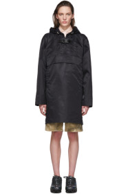 1017 ALYX 9SM - Black Recycled Nylon Oversized Pullover Jacket
