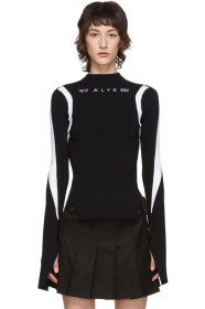 1017 ALYX 9SM - Black Warp Speed Logo Sweater