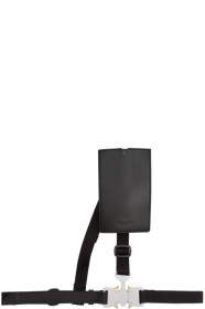 1017 ALYX 9SM - Black & Silver Chest Belt