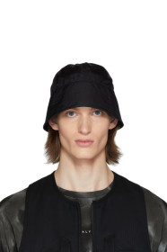 1017 ALYX 9SM - Black Browns Edition Narrow Buckle Bucket Hat