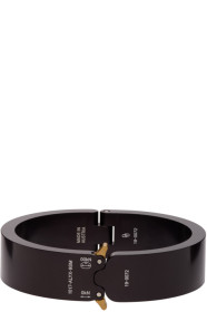 1017 ALYX 9SM - Black Rollercoaster Bracelet