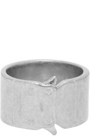 1017 ALYX 9SM - Silver Buckle Ring