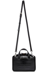 1017 ALYX 9SM - Sac embossé façon croco noir Brie