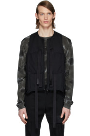 1017 ALYX 9SM - Veste noire Modern Tactical
