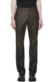 1017 ALYX 9SM - Brown Elastic Waist Gaiter Trousers