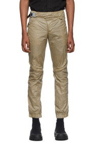 1017 ALYX 9SM - Tan Crescent Zip Trousers