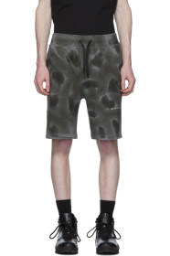 1017 ALYX 9SM - Black Dyed Pattern Shorts
