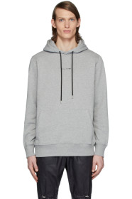 1017 ALYX 9SM - Grey Logo Visual Hoodie
