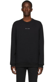 1017 ALYX 9SM - Black Logo Sweatshirt