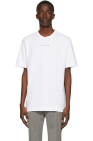 1017 ALYX 9SM - White 'A' Sphere T-Shirt